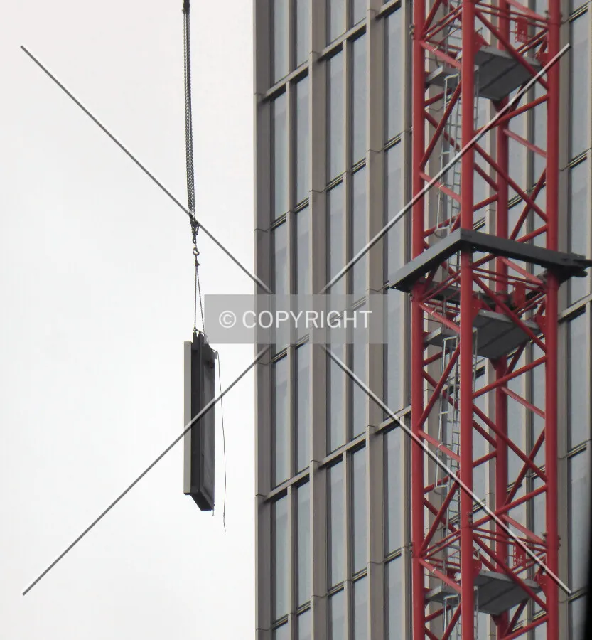 Facade is installed