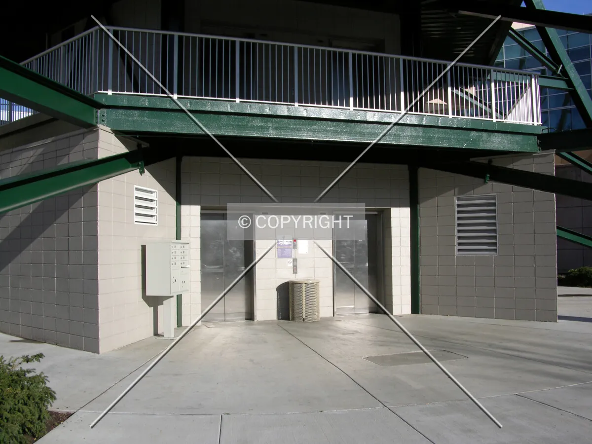 Elevators from the park