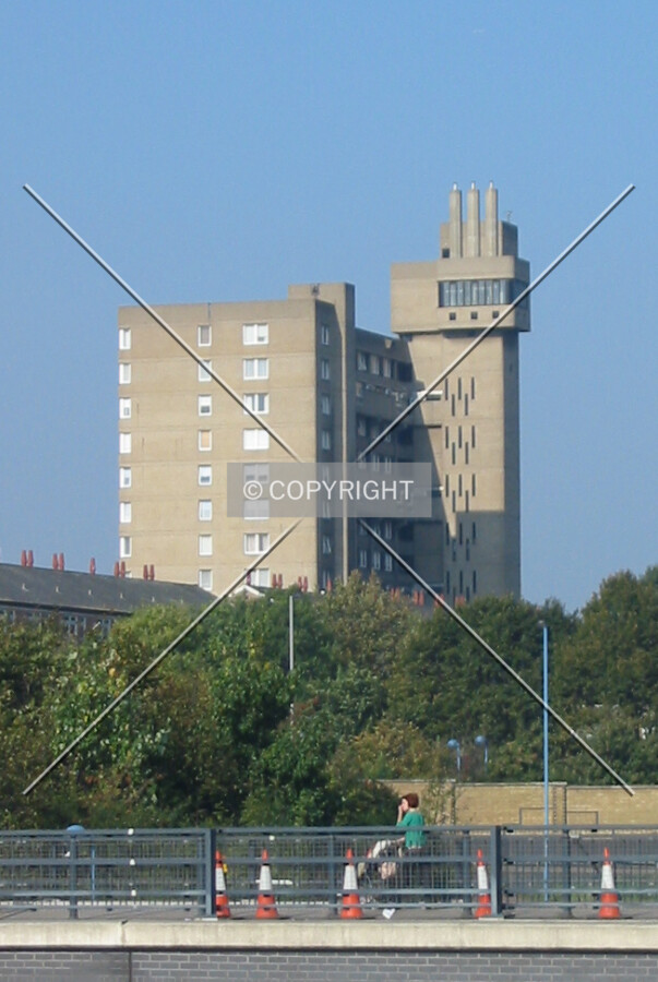 View from East India Dock Road