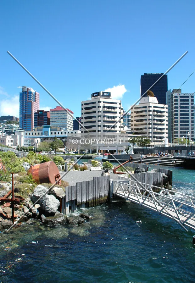 View from Taranaki Street Wharf