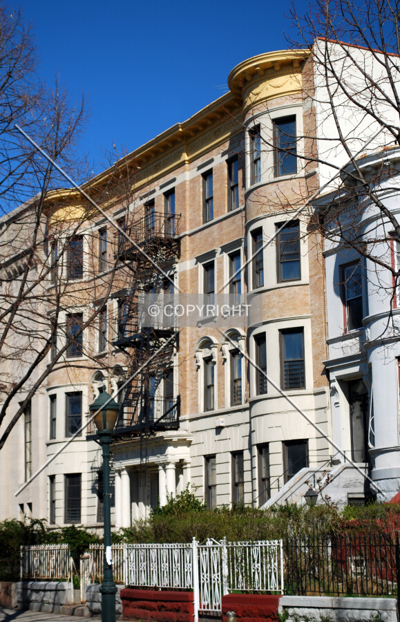 View along Eastern Parkway from the east