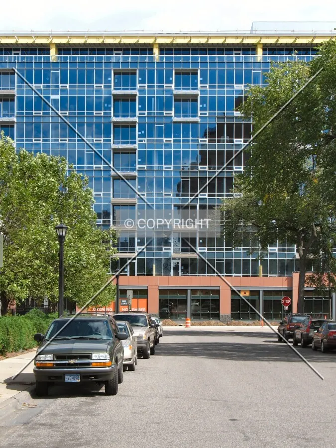 The bluest windows in town overlook Bank Street