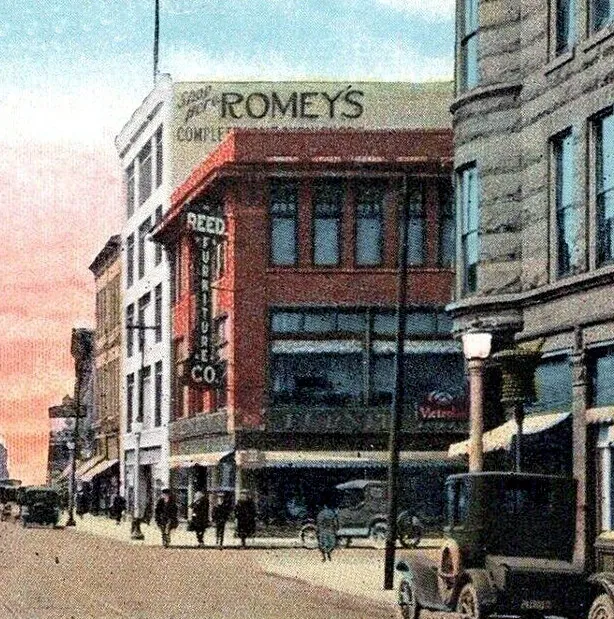 Vintage view from the southeast