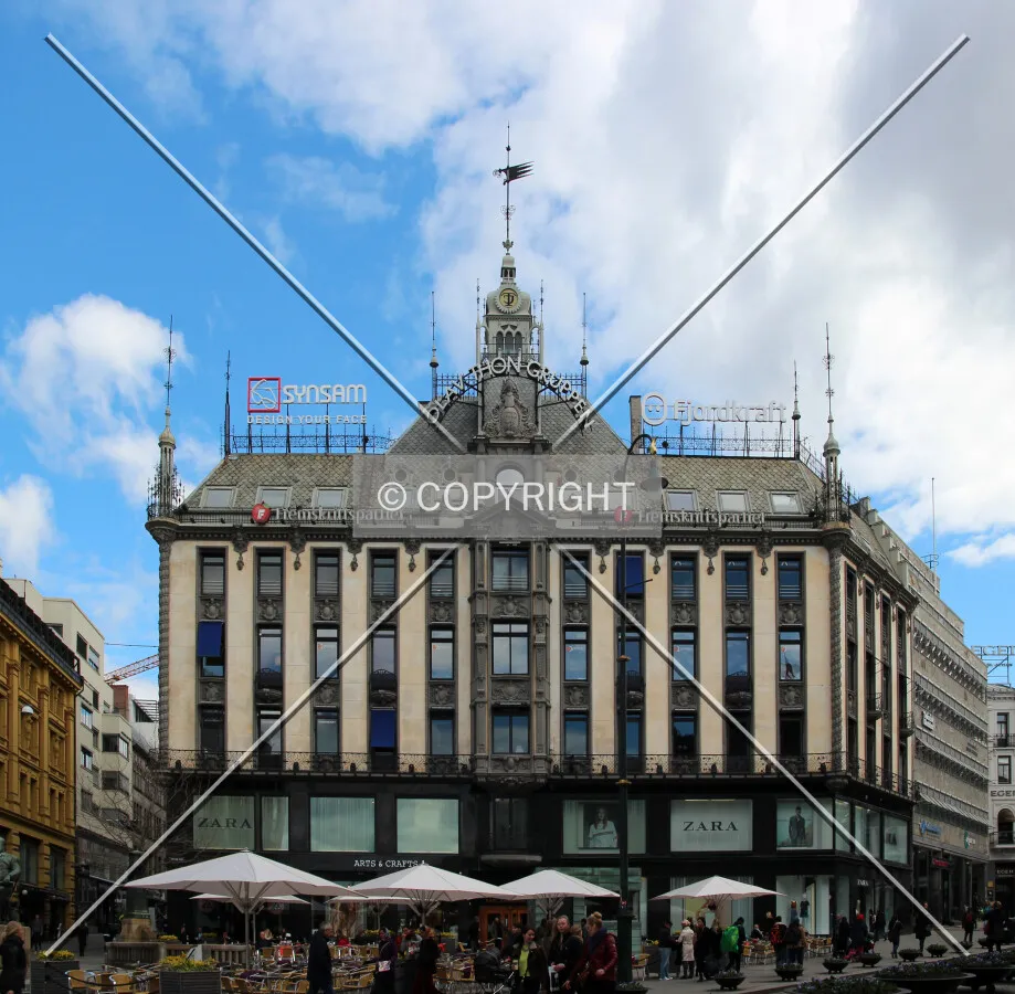 View from Karl Johans gate
