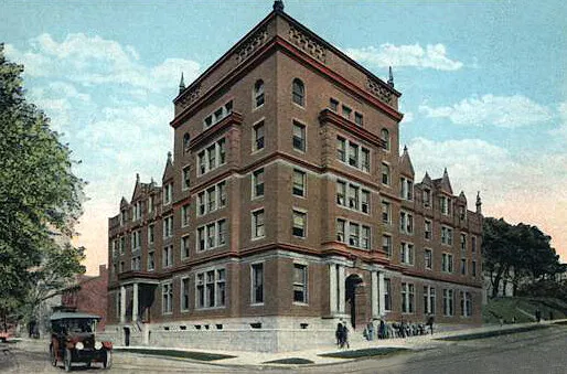 View from the southwest