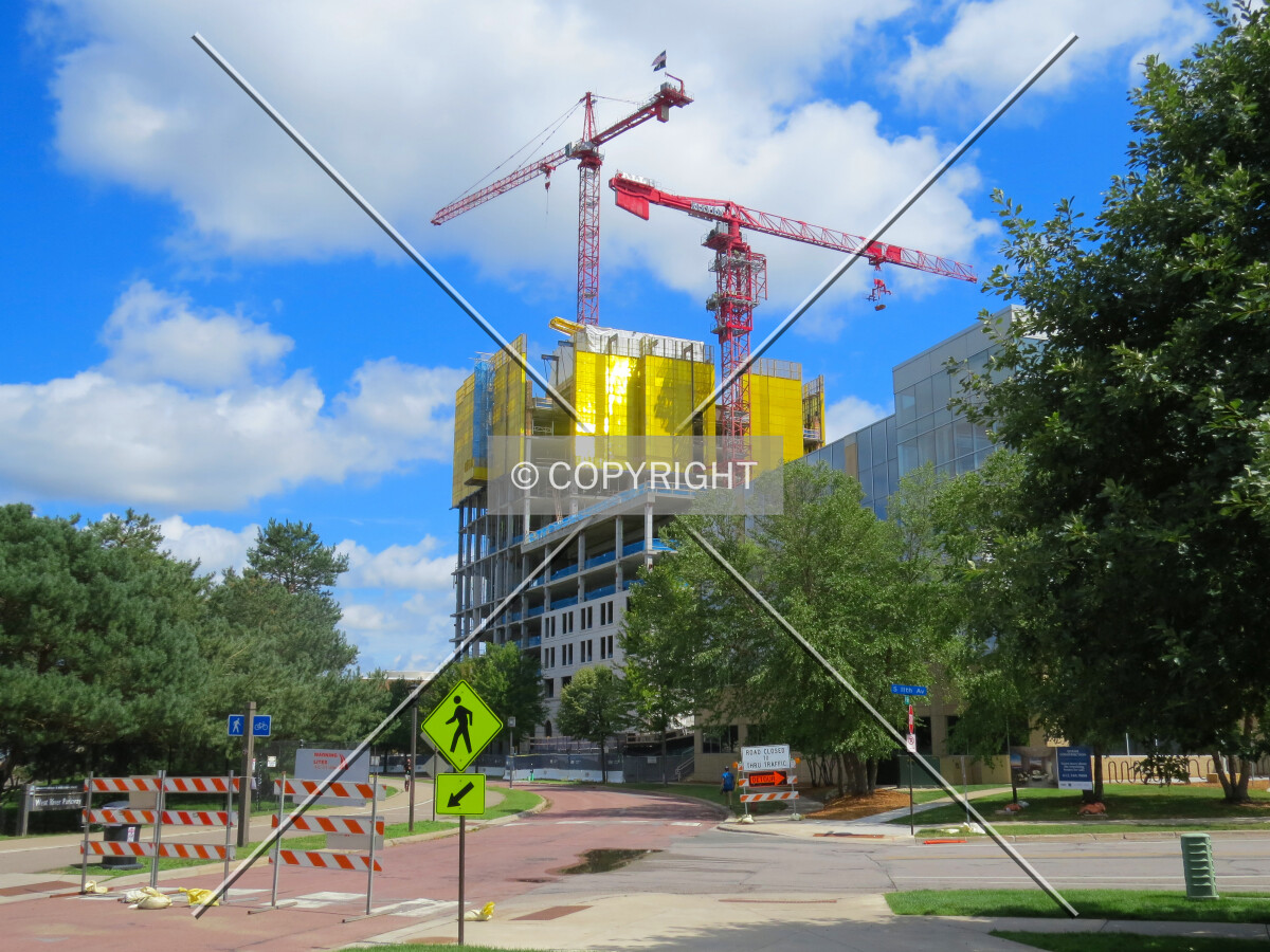 View to the east along West River Parkway