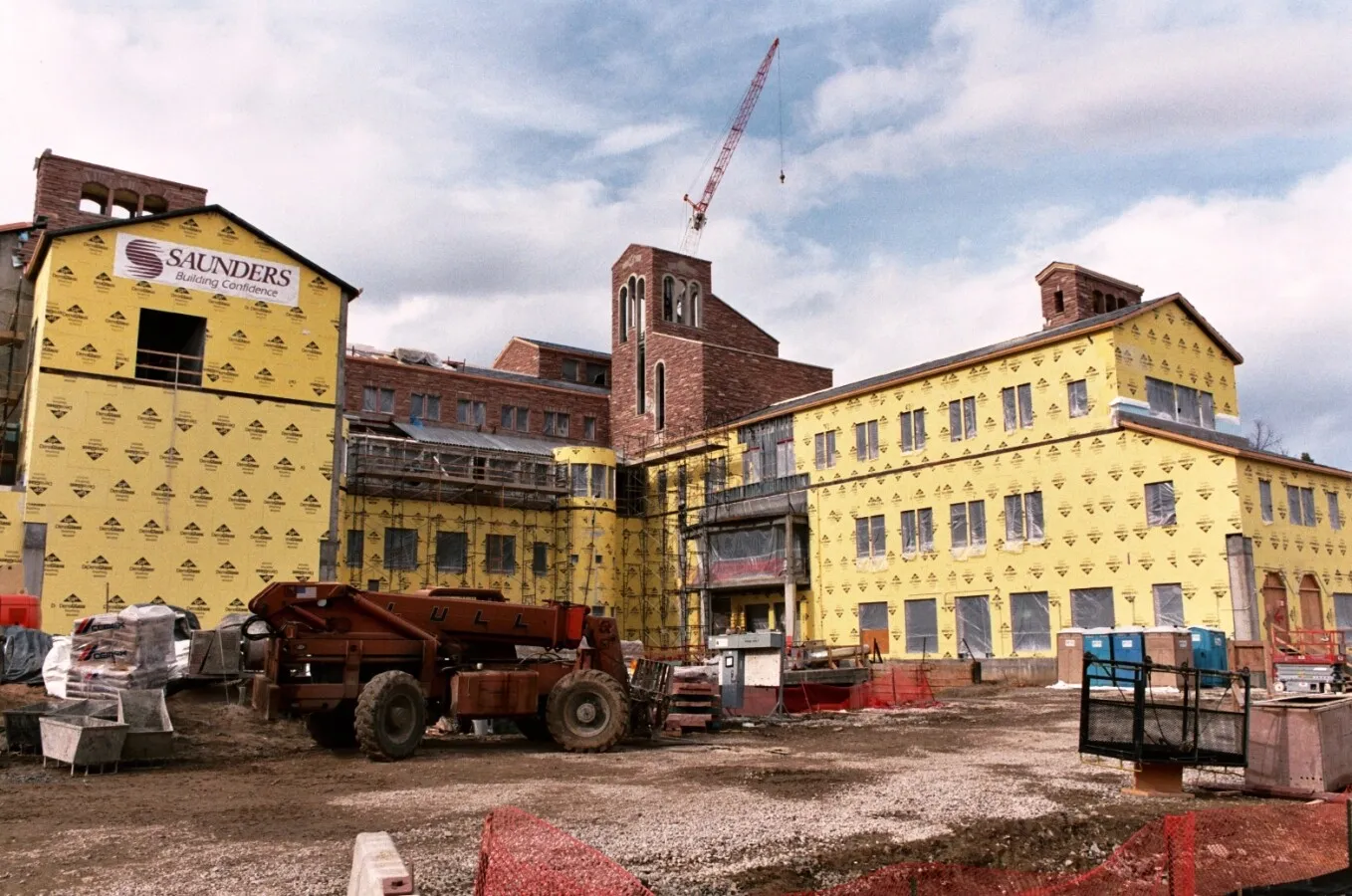 View from the southeast