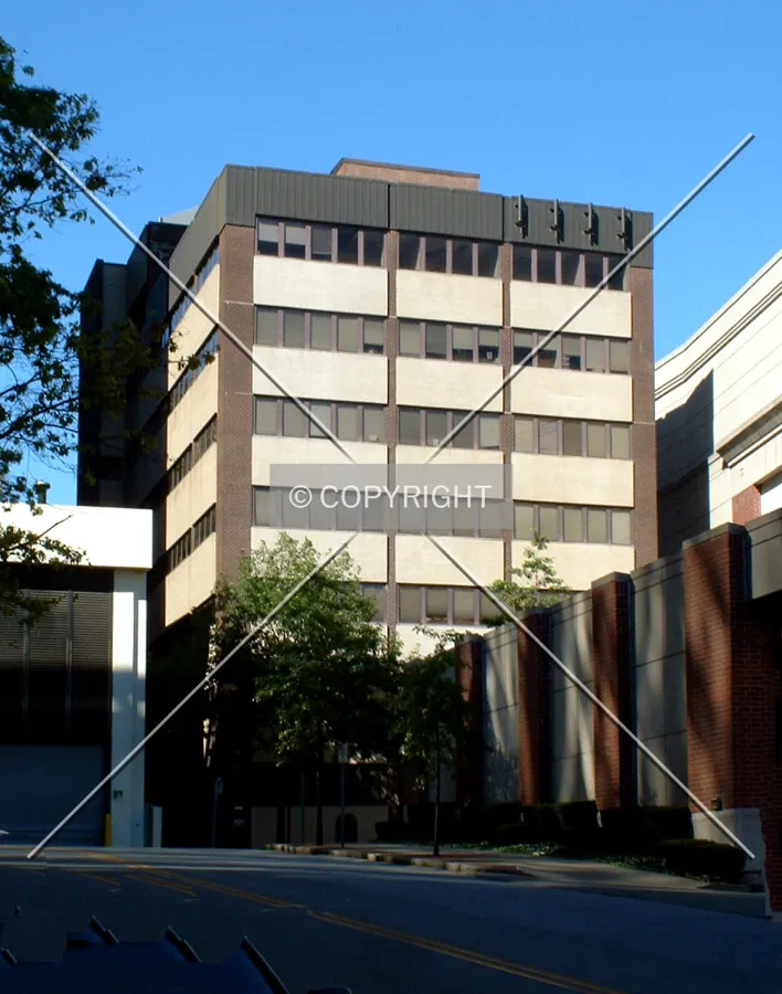 View from the southeast along Hiram Avenue