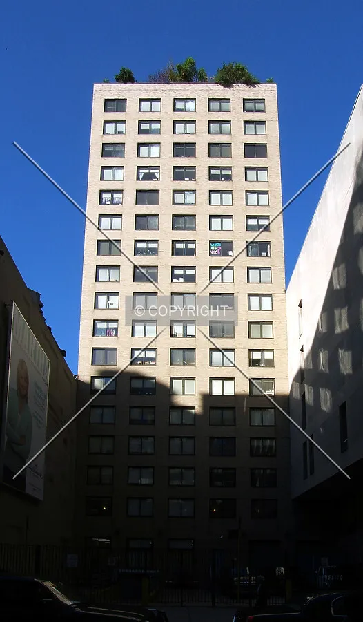 View from the southwest on 26th Street