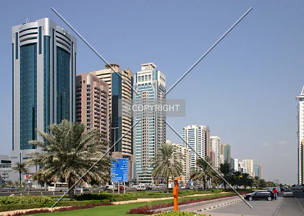 View from Sheikh Zayed Road