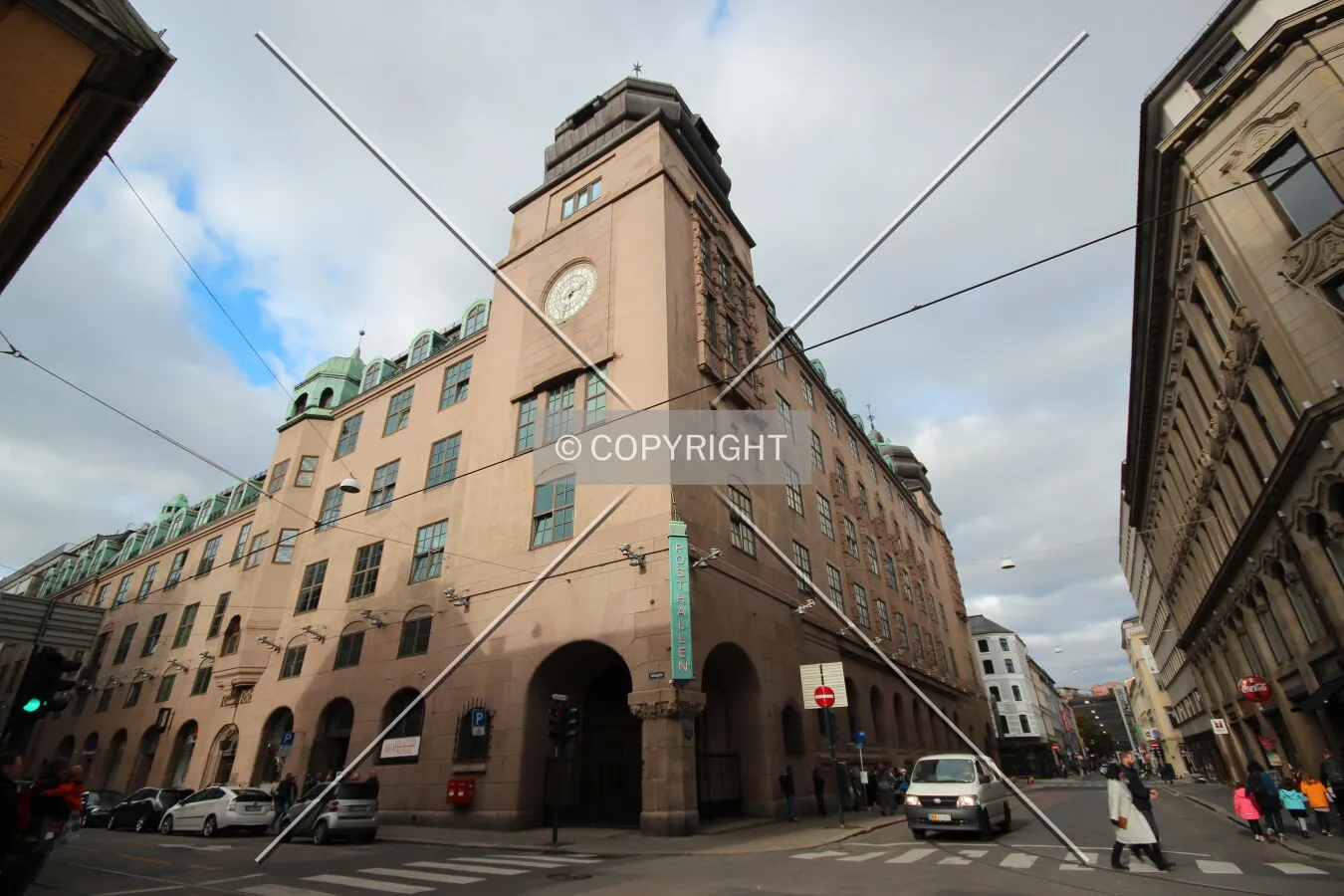 View of the southeast facade