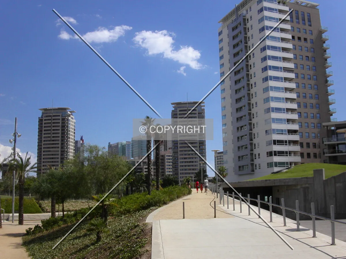 The Diagonal Playa area