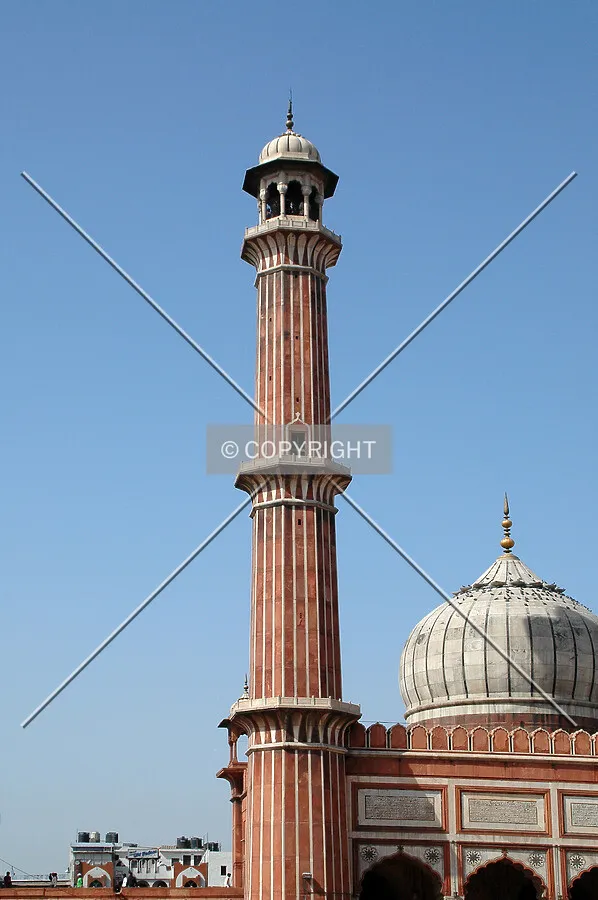 The south minaret