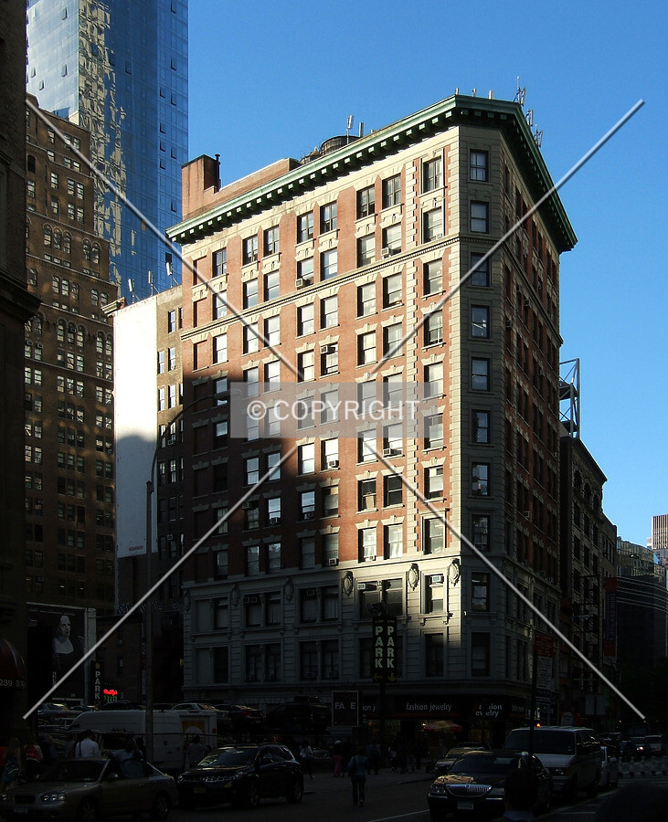 View from the south on Broadway