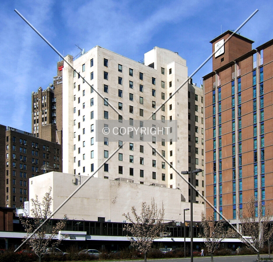 View from the northeast