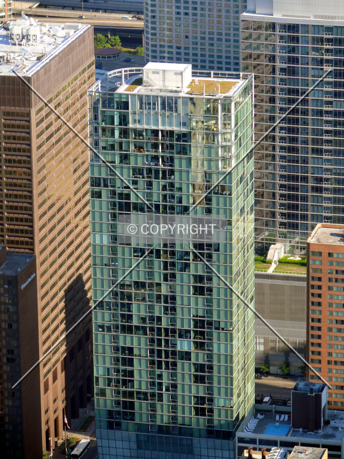 View to the south from the John Hancock Center Observatory