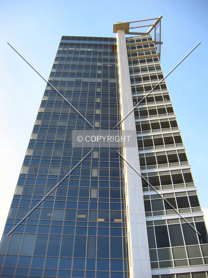 Looking up from East Pratt Street