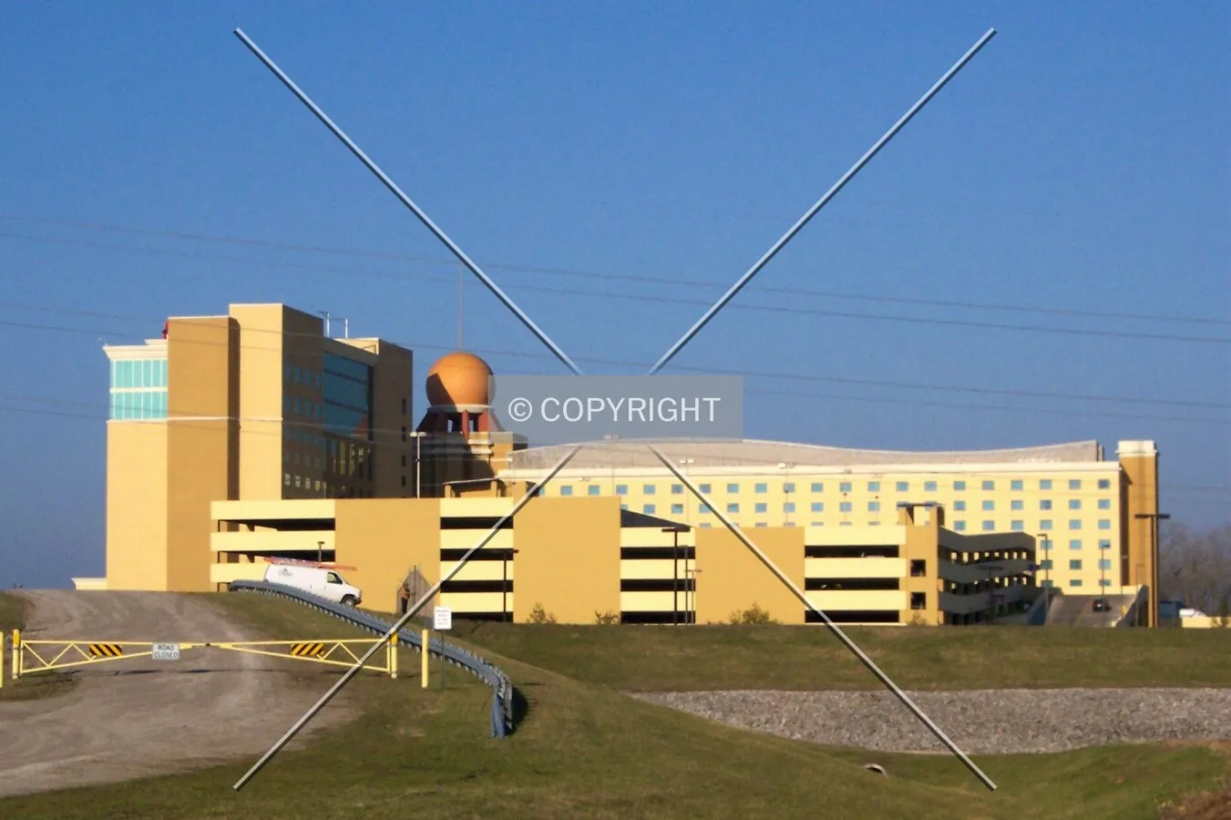View from the northeast