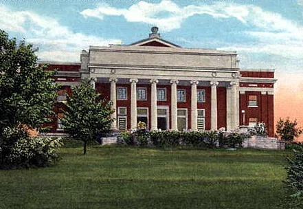 Vintage view from the north