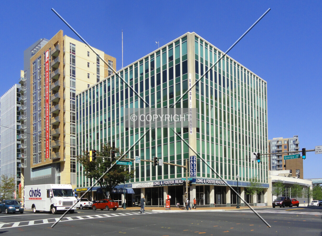 From across Georgia Avenue to the south