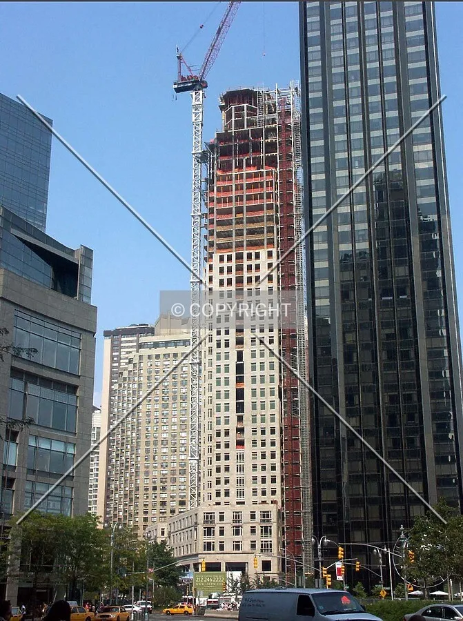 View along Broadway from Columbus Circle