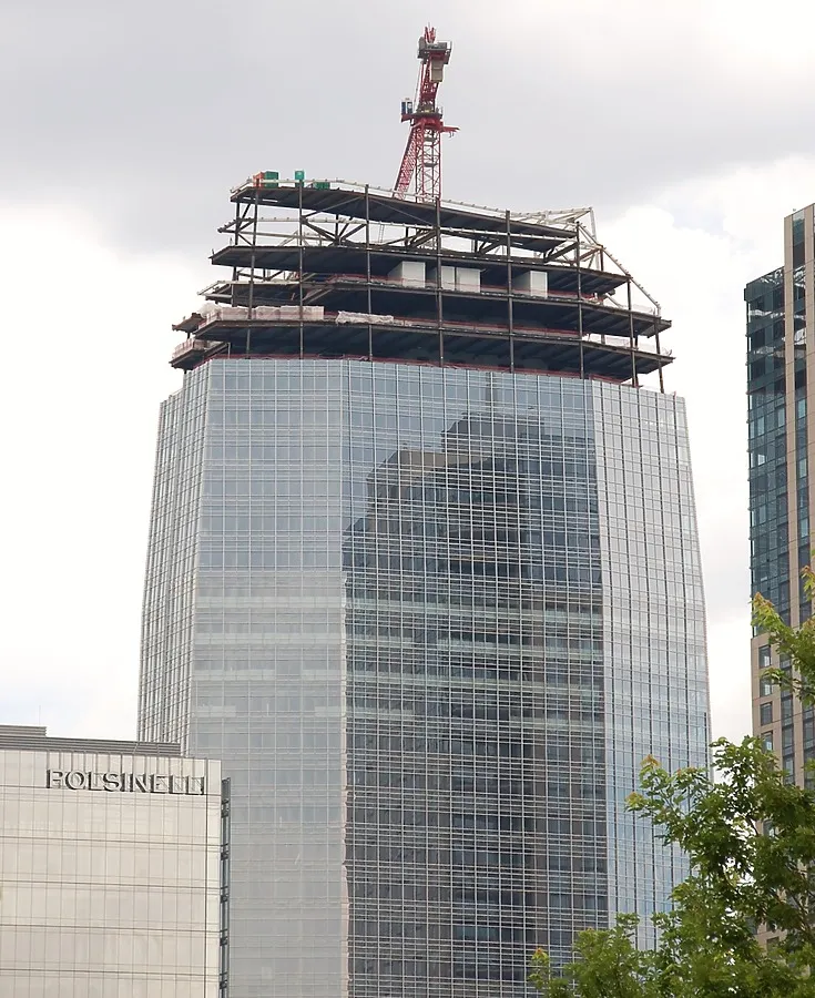 View to the northeast