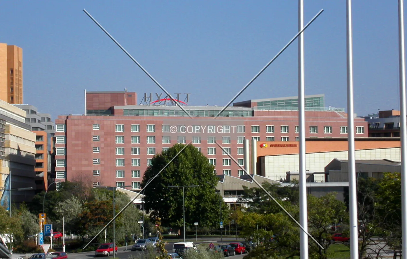 The building as seen from Matthäikirchplatz