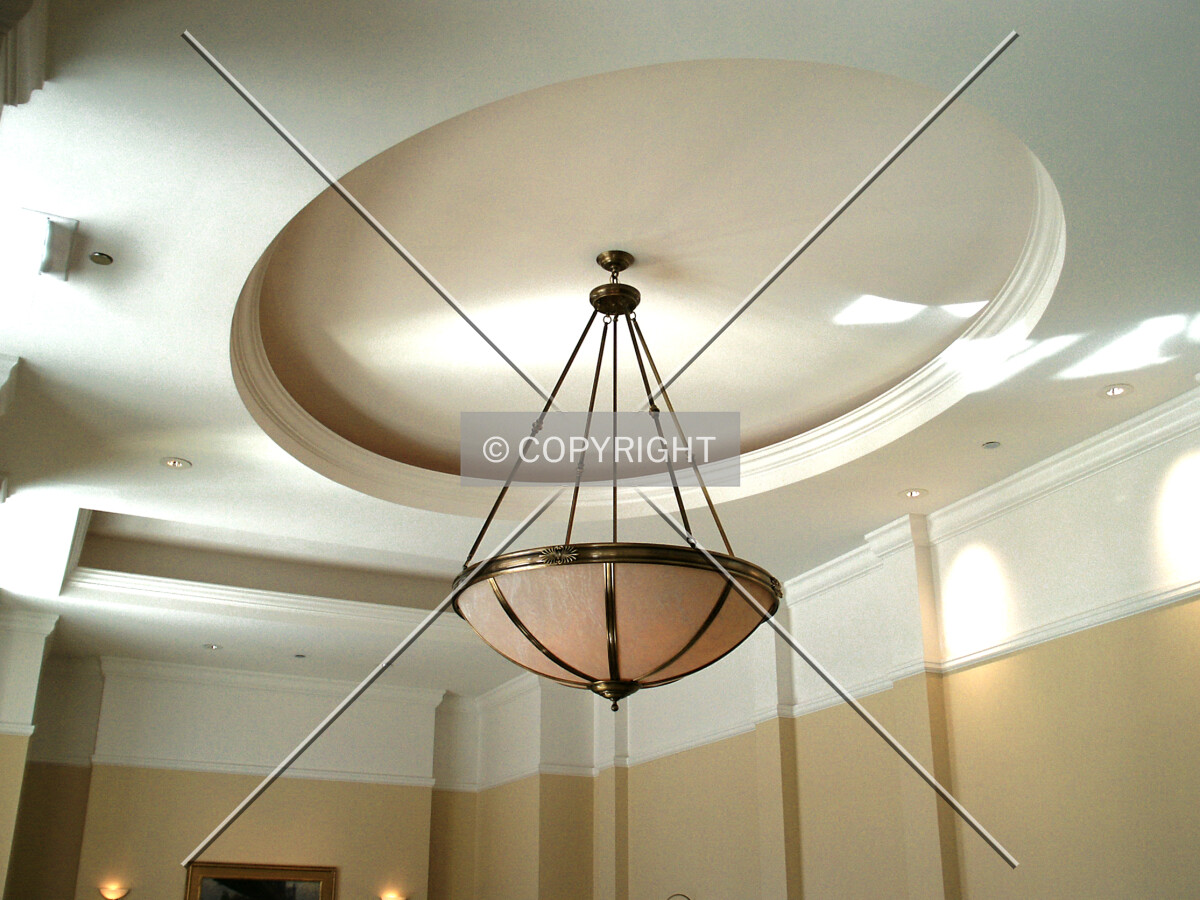 Lobby ceiling