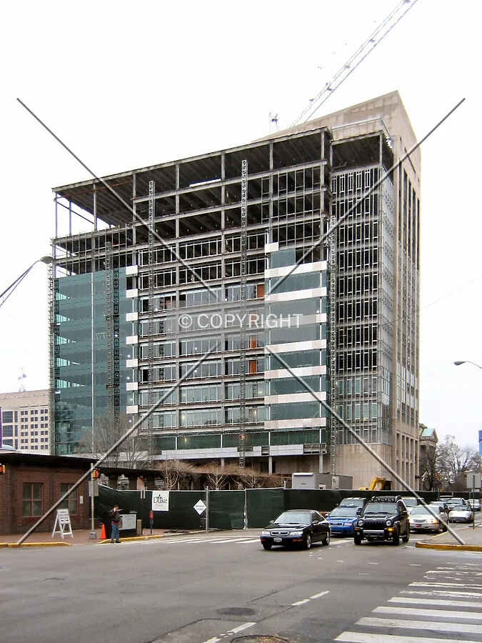 View to the north from South Capitol Avenue
