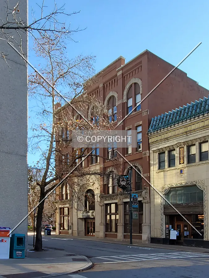 Northwest view; December 6, 2020