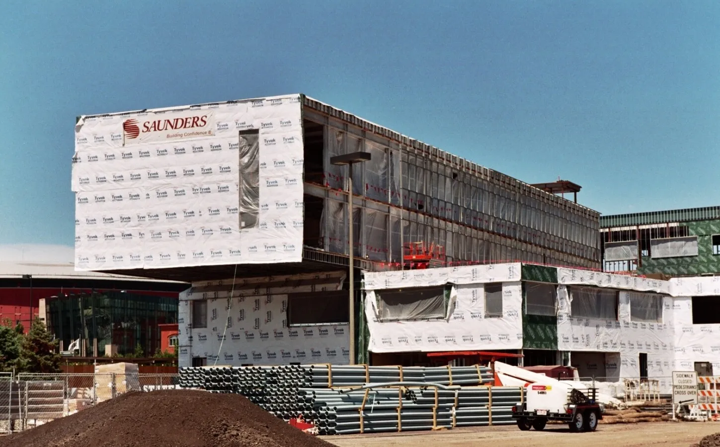 Looking northeast