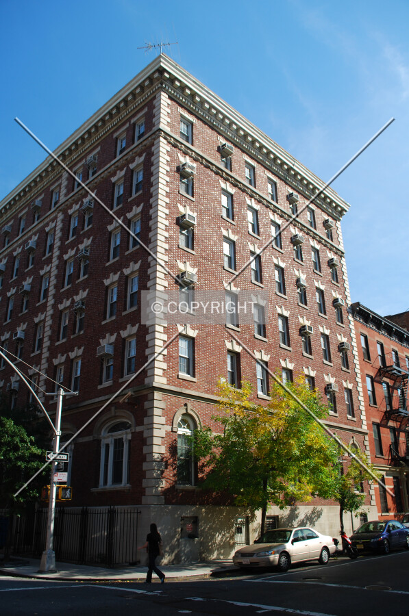 Greenwich Street side viewed from the north