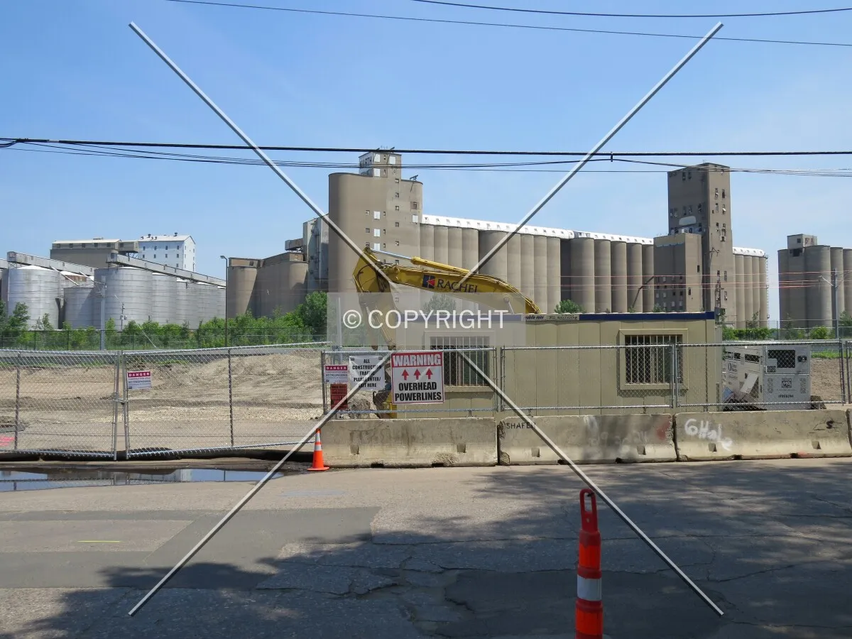 View to the north across 4th Street SE