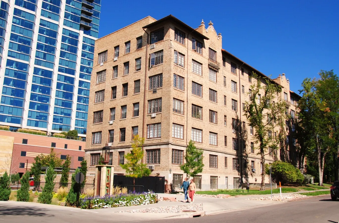 View from the southwest