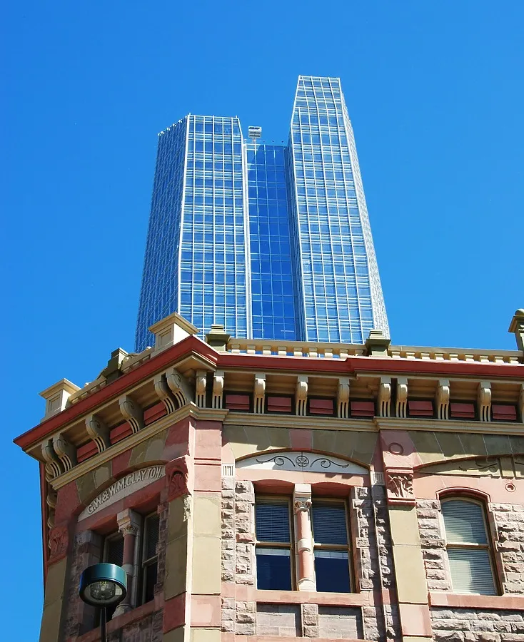 View to the southeast