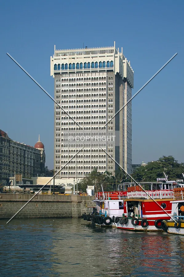 As seen from the harbour
