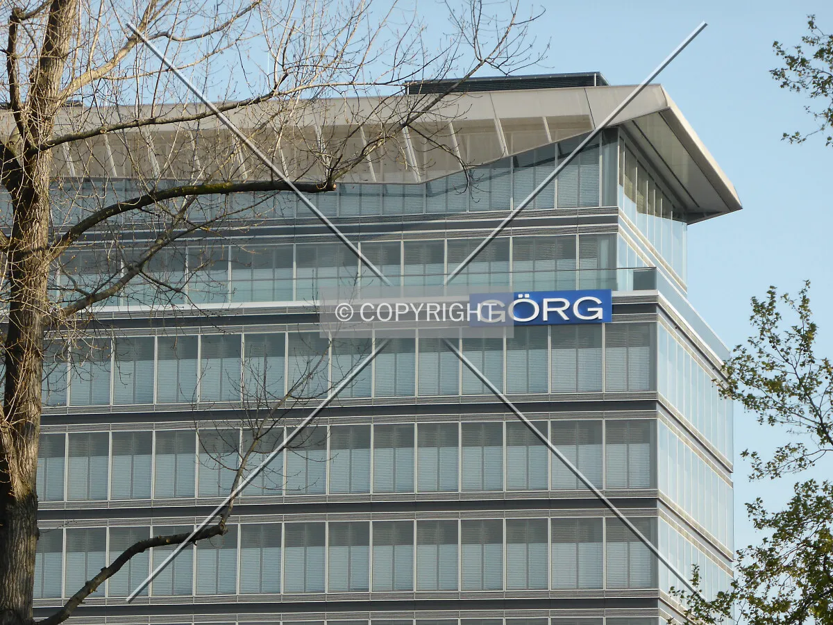 Görg logo at the office building