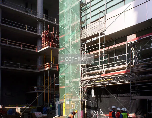 Finishing the southwest corner