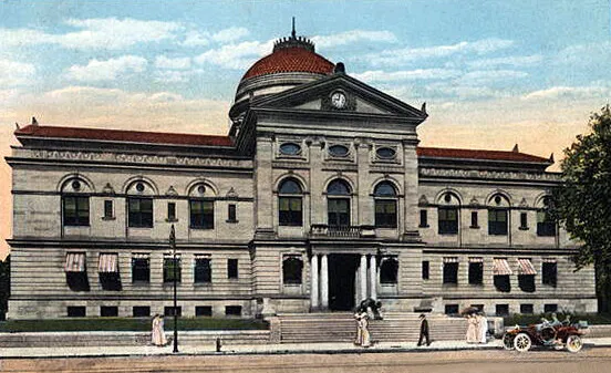 Vintage view from the east