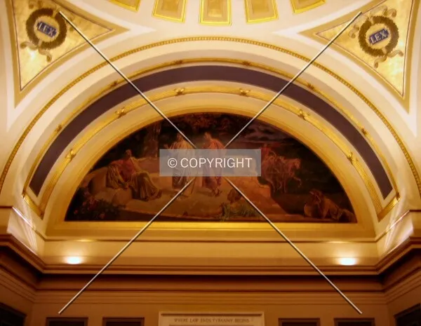 John Lafarge painting in the Supreme Court Chamber