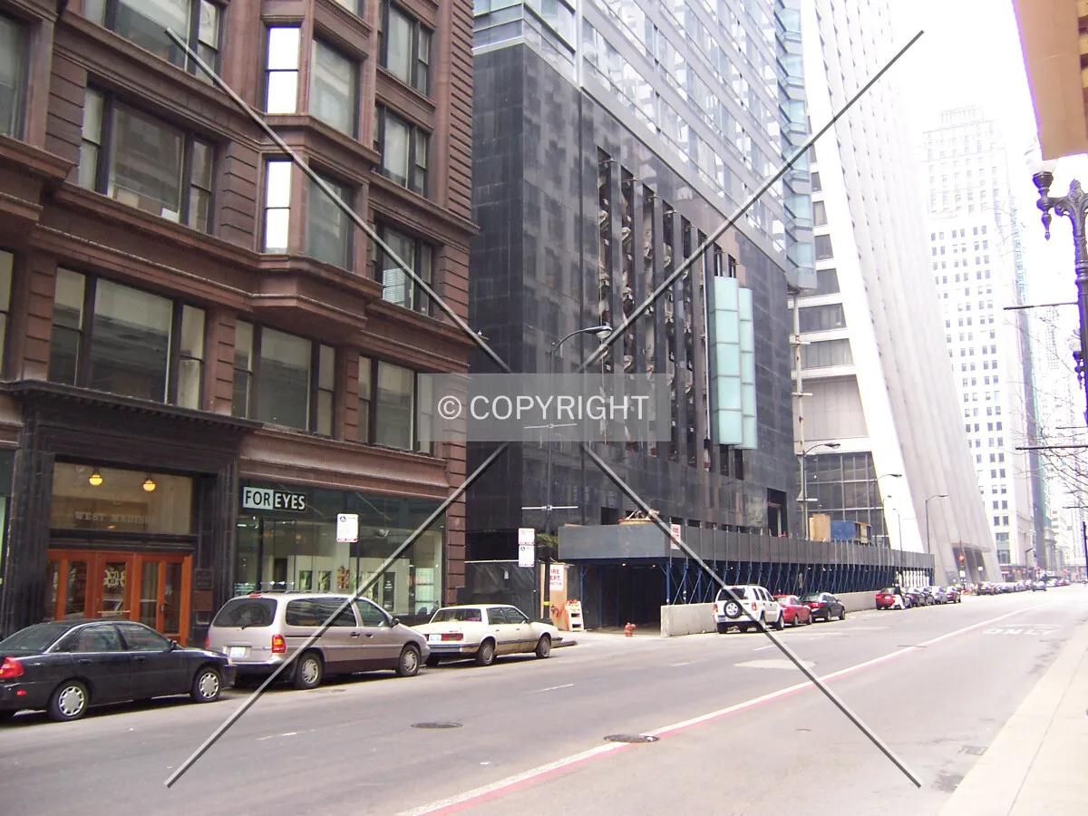 View of the base along Madison Street