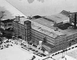 Vintage view from the southeast
