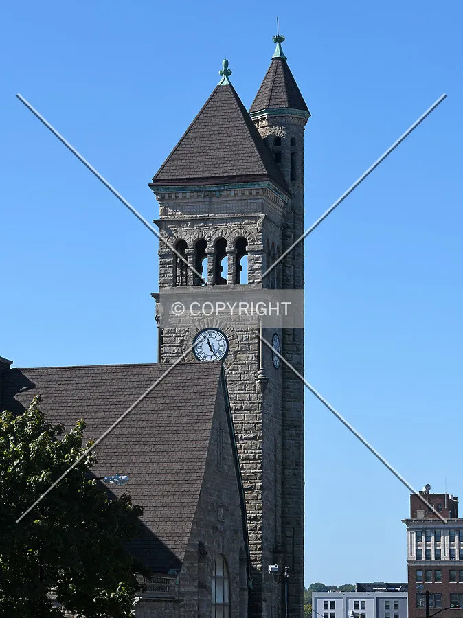 View from the northeast