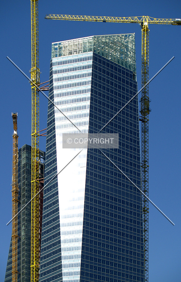 Top floors as seen from the southwest