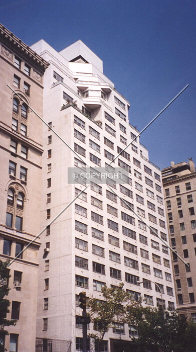 View from southeast along Park Avenue