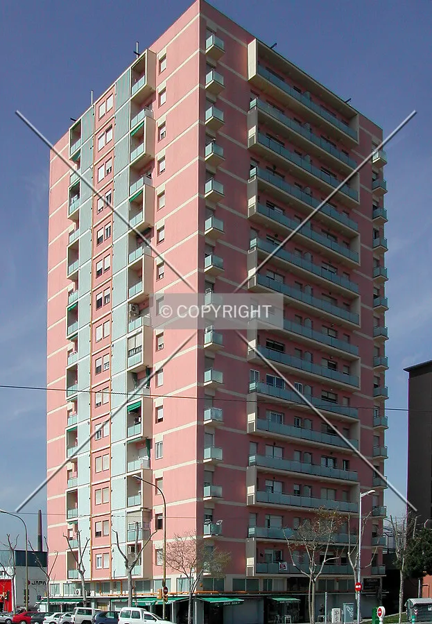 After facade renovation from the south