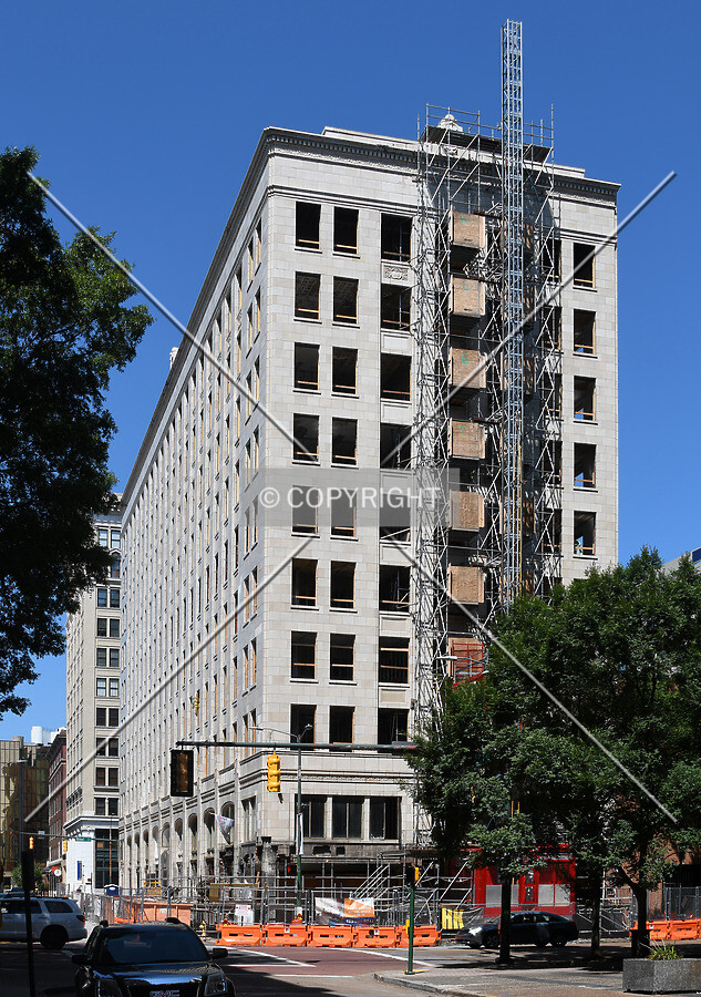 View from the southeast