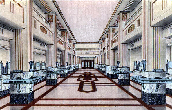 Interior of Main Office