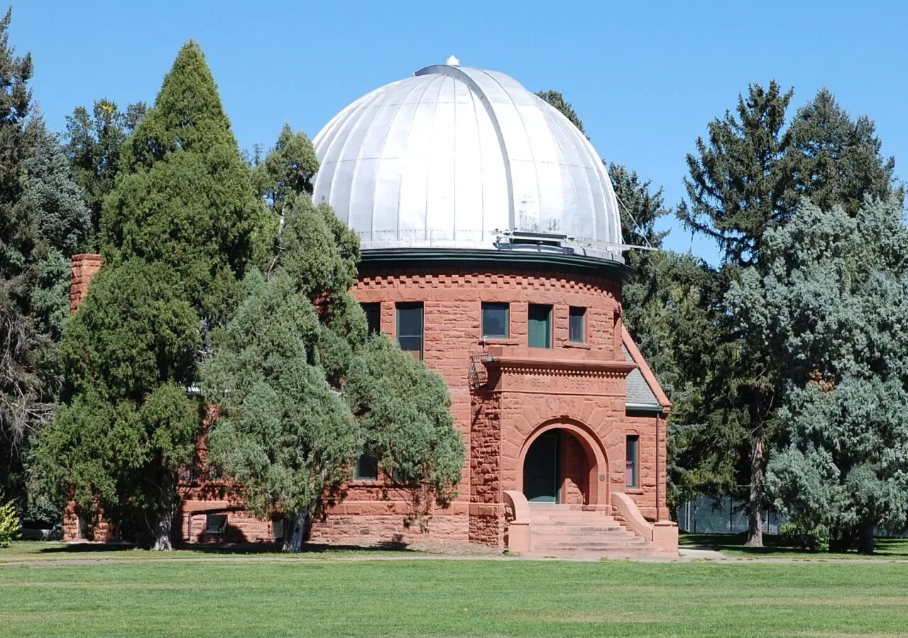 Distant view from the southwest