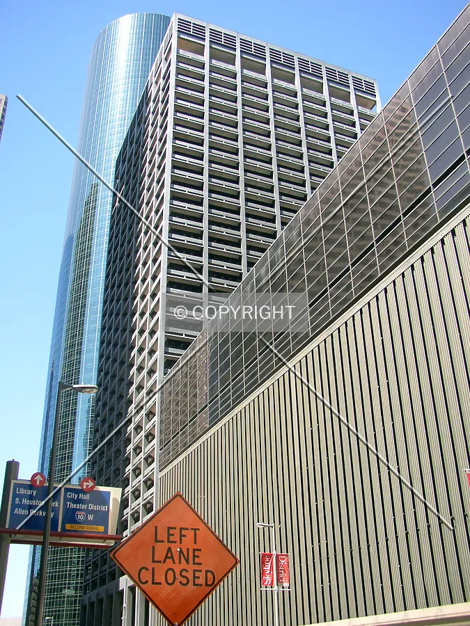 Looking west from McKinney Street